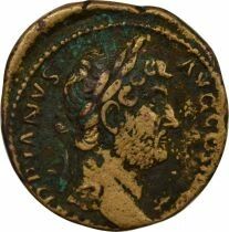 Rome Empire Hadrien - Dupondius, Felicitas debout - 136 Rome