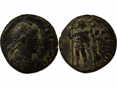 Rome Empire Honorius - Nummus, Empereur & Victoire - 395 / 401