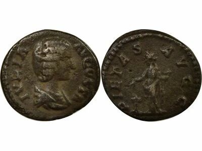 Rome Empire Julia Domna - Denier Argent, Pietas - 204 Rome