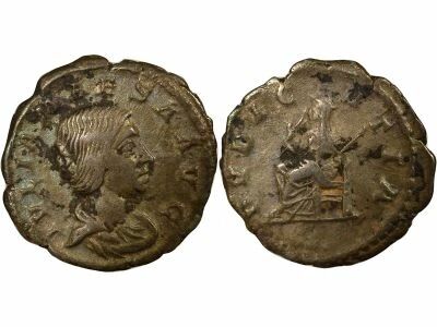 Rome Empire Julia Ma�sa - Denier, Pudicitia - 222 Rome