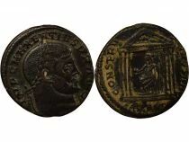 Rome Empire Maxence - Ae, Temple Hexastyle - 308 / 310 Rome