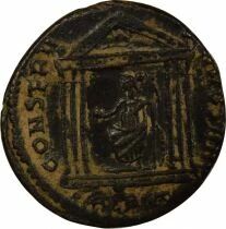 Rome Empire Maxence - Ae, Temple Hexastyle - 308 / 310 Rome