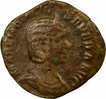 Rome Empire Otacilia Severa - Sesterce, Concordia assise - 246 Rome