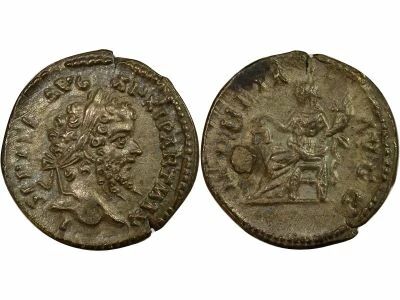 Rome Empire Septime S�v�re - Denier Argent, Moneta - 198 / 202 Laodic�e-sur-Mer