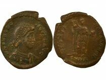 Rome Empire Th&eacute;odose I - Maiorina, Empereur debout - 392 / 395 Nicom&eacute;die