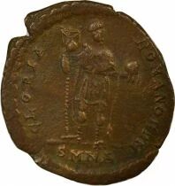 Rome Empire Th&eacute;odose I - Maiorina, Empereur debout - 392 / 395 Nicom&eacute;die