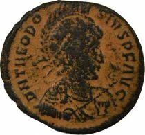 Rome Empire Th&eacute;odose I - Maiorina, Gal&egrave;re & Empereur - 379 / 383 Constantinople