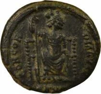 Rome Empire Th&eacute;odose I - Nummus, Constantinople Assise - 379 / 383 Nicom&eacute;die