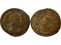 Rome Empire Th&eacute;odose I - Nummus, Rome Assise - 378 / 383 Constantinople