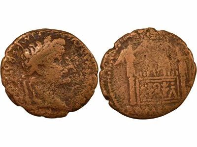 Rome Empire Tib�re - As, Autel des Gaules - 12 / 14 Lyon