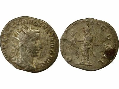Rome Empire Volusien - Antoninien, Empereur debout - 253 Rome