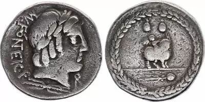 Rome R�p Denier,  Fonteia -85 Rome TB+