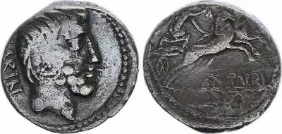 Rome R�p Denier,  Tituria -89 Rome TB