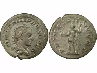 R�mische Imperatorische Antoninianus - Philip II - PRINCIPI IVVENT