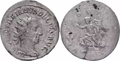 R�mische Imperatorische Antoninianus, Trajanus Decius (249-251) - VICTORIA AVG