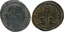 R&ouml;mische Imperatorische Centenionalis,  Licinius - 320 Aquileia - VIRTVS EXERCIT - VF+