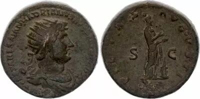 R�mische Imperatorische Dupondius - Hadrien - PIETAS AVGVSTI S C - (121-123)