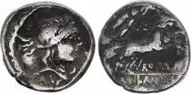 R&ouml;mische Republik Denarius,  Junia 91 BC Rome - F