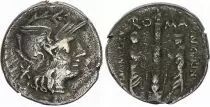 R&ouml;mische Republik Denarius,  Minucia 134 BC Rome - F+