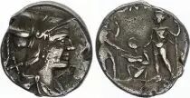 R&ouml;mische Republik Denarius,  Veturia 137 BC Rome - VF