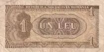 Roumanie 1 Leu - Armoiries - Série G.0028 - 1966