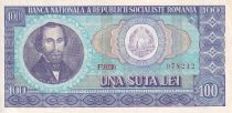 Roumanie 100 Lei - Nicolae Balcescu - 1966 - Série F.0236 - P.97
