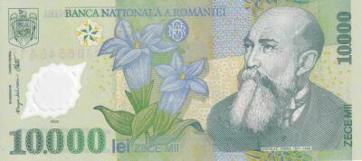 Roumanie 10000 Lei Nicolae Iorga 2000