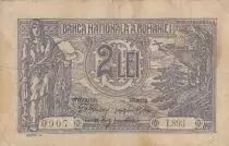 Roumanie 2 Lei - Femme - Soldats - S&eacute;rie I.893 - 1915