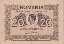Roumanie 20 Lei - Roi Michael - 1945 - P.76