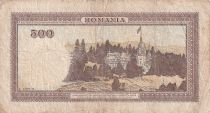 Roumanie 500 Lei - Paysannes - Villa - 1941 - Série R.8 - P.51