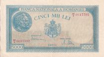 Roumanie 5000 Lei - Trajan & Decebal - 20-03-1945 - Série M.4 - P.56