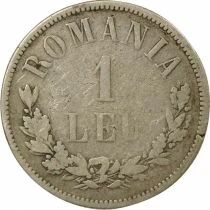 Roumanie Carol I - Leu Argent - 1874 Bruxelles