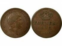 Royaume des Deux-Siciles Ferdinand II - 2 Tornesi - 1842 Naples