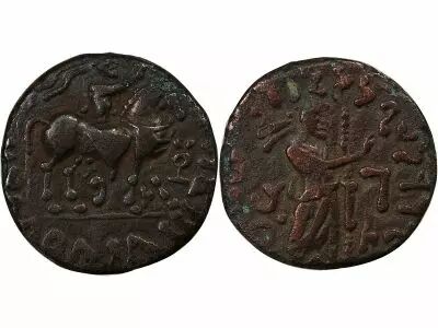 Royaume Indo-Scythe, Abdagases - Tetradrachme
