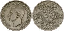 Royaume-Uni 1/2 Crown - George VI - 1950 Cupronickel