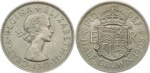 Royaume-Uni 1/2 Crown années variées - Elisabeth II -  Cupronickel