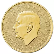 Royaume-Uni 1/2 Once Or ROYAUME-UNI 2023 - Britannia - Charles III - 50 Pounds