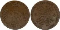 Royaume-Uni 1/2 Penny - John Mains Sheffield - Love Peace and Union - 1794