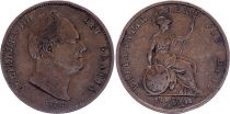 Royaume-Uni 1/2 Penny, George IV  - 1831