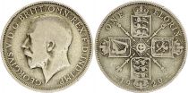 Royaume-Uni 1 Florin - George V - 1920 Argent