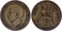 Royaume-Uni 1 Penny  - George VI - 1940 Bronze