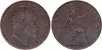 Royaume-Uni 1 Penny,  Edouard VII - 1902 - TTB +