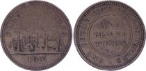 Royaume-Uni 1 Penny - Flint Lead Works - 1813 - Copper Token
