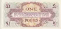 Royaume-Uni 1 Pound - British Armed Forces - 1962 - Série K