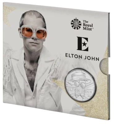 Royaume-Uni 1 Pound - Elton John 2020 - Music Legends
