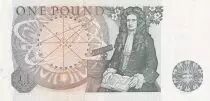 Royaume-Uni 1 Pound - Reine Elisabeth II - Isaac Newton - ND (1978-1980) - P.377a