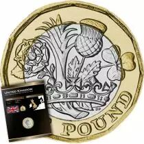 Royaume-Uni 1 Pound 2016 Royaume-Uni - Bim&eacute;tallique