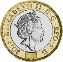 Royaume-Uni 1 Pound 2016 Royaume-Uni - Bim&eacute;tallique