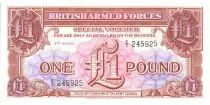 Royaume-Uni 1 Pound ND1956 - Marron violet et rose