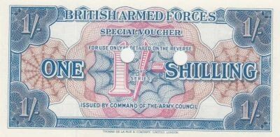 Royaume-Uni 1 Shillings - Autorit� militaire britannique - 1956